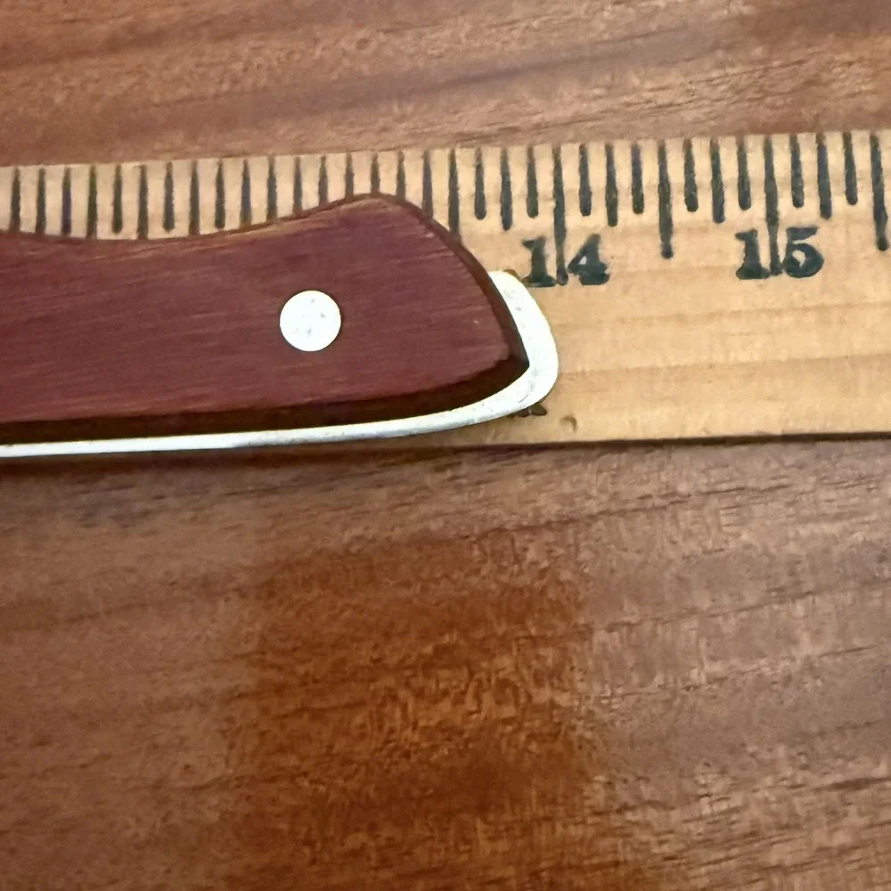 Vintage Maxam Steel Knife Lot‎ – Set of 2 – Made in Japan – Wood Handles